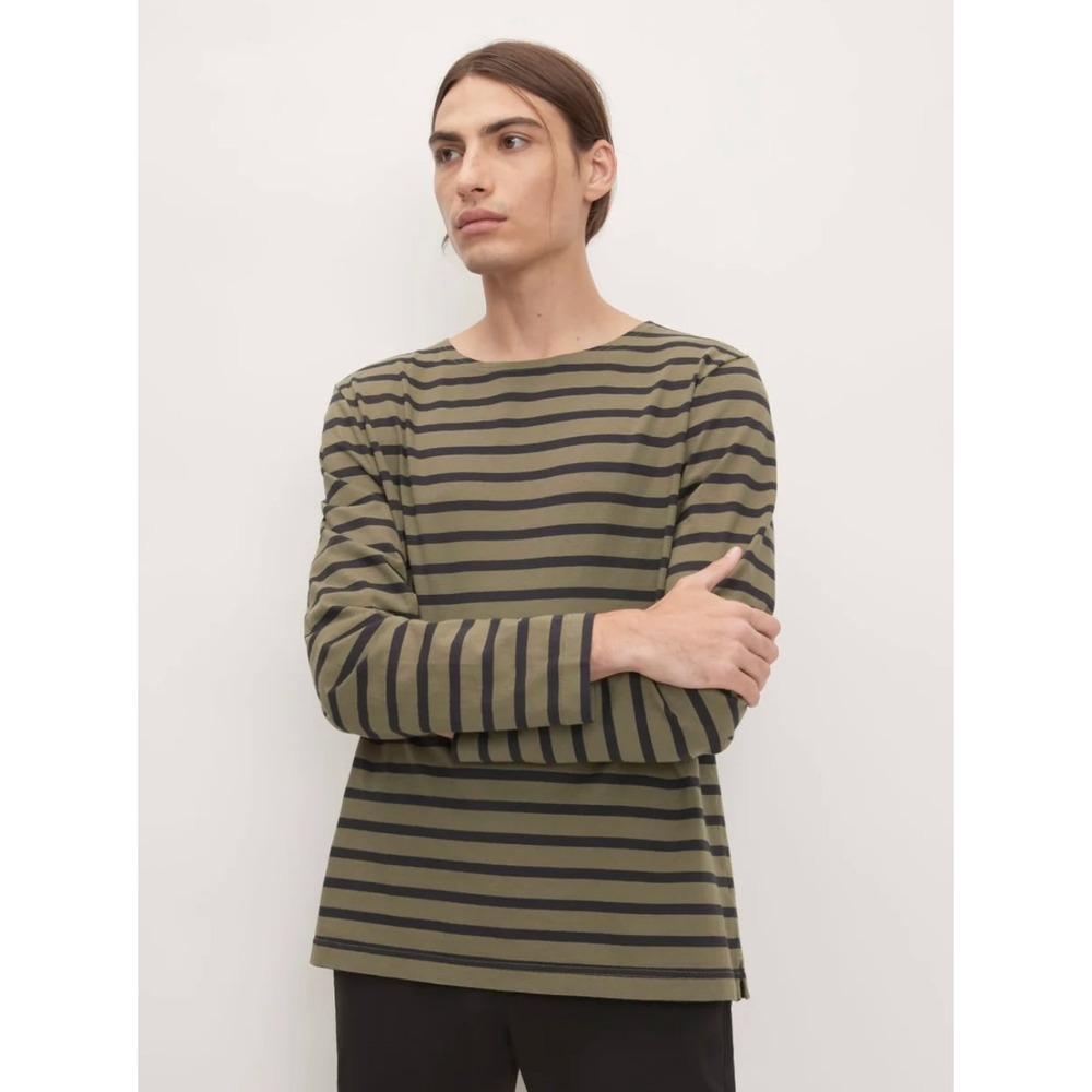 NWT Everlane Premium-weight Long-sleeve Mariner T-shirt Men XXL Minimalist Basic